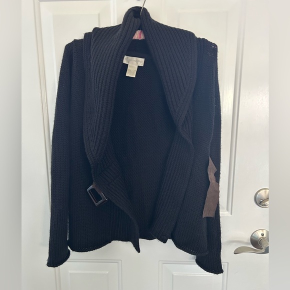 Soft Surroundings Country Weekend Sweater Black Size XS - Picture 6 of 6